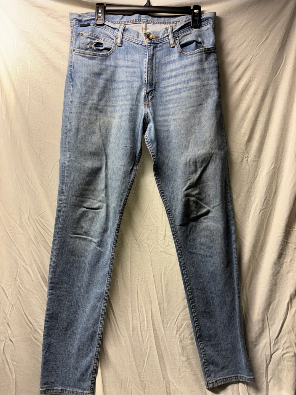 Slim Stretch Light Wash Jeans - Blue